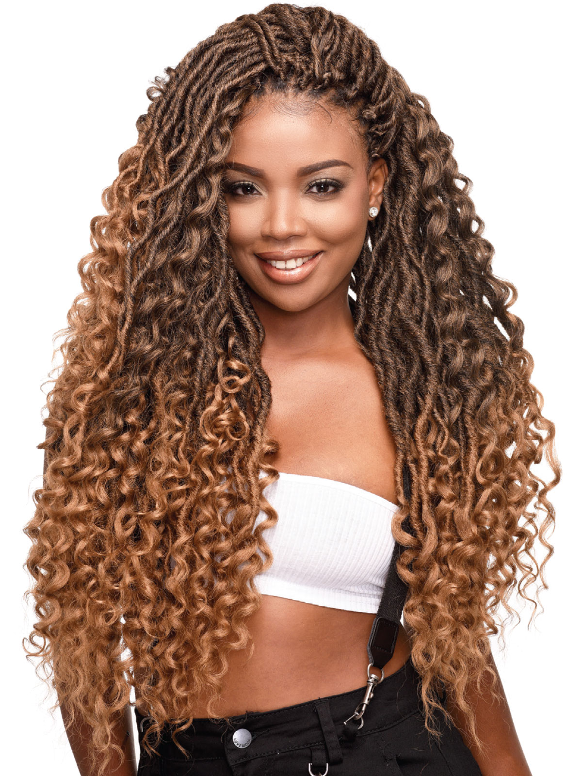 REALISTIC 3XGHANA BOHO LOCS 24"