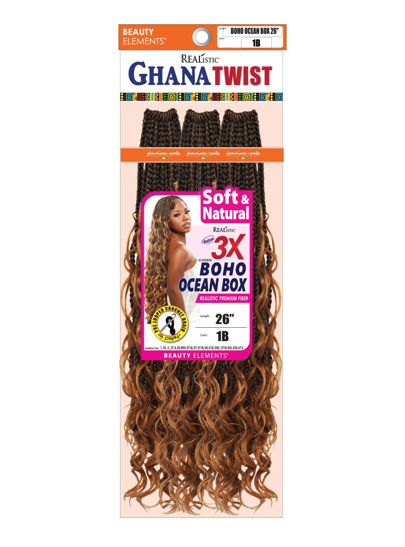 REALISTIC 3X GHANA BOHO OCEAN BOX