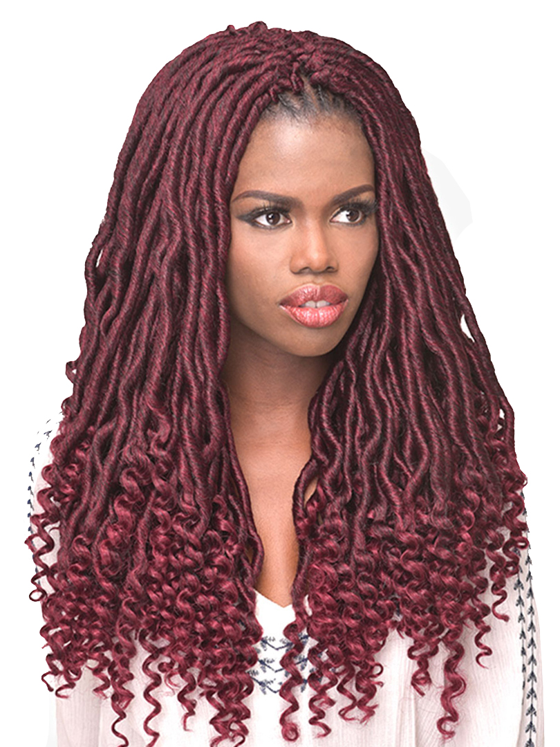 REALISTIC 3XGHANA TWIST BOHO LOCS JERRY 18"(LOOP)