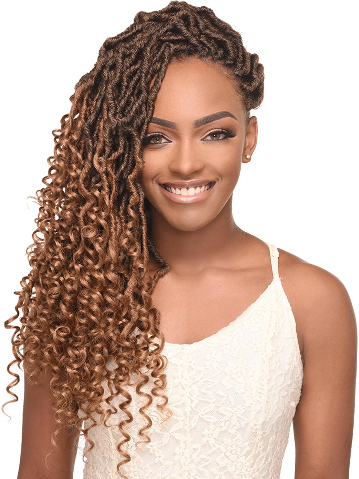REALISTIC 3XGHANA PASSION LOCS CURL TIP 18"