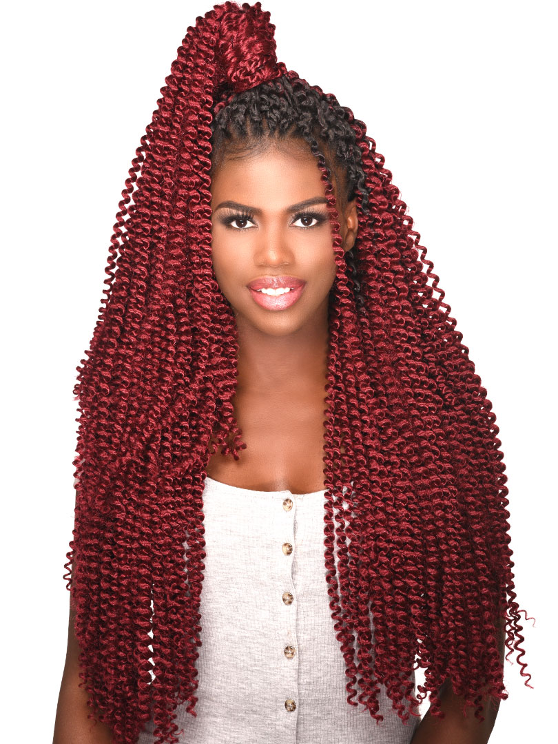 REALISTIC 3XGHANA TWIST SPRINGY BOHEMIAN 24"