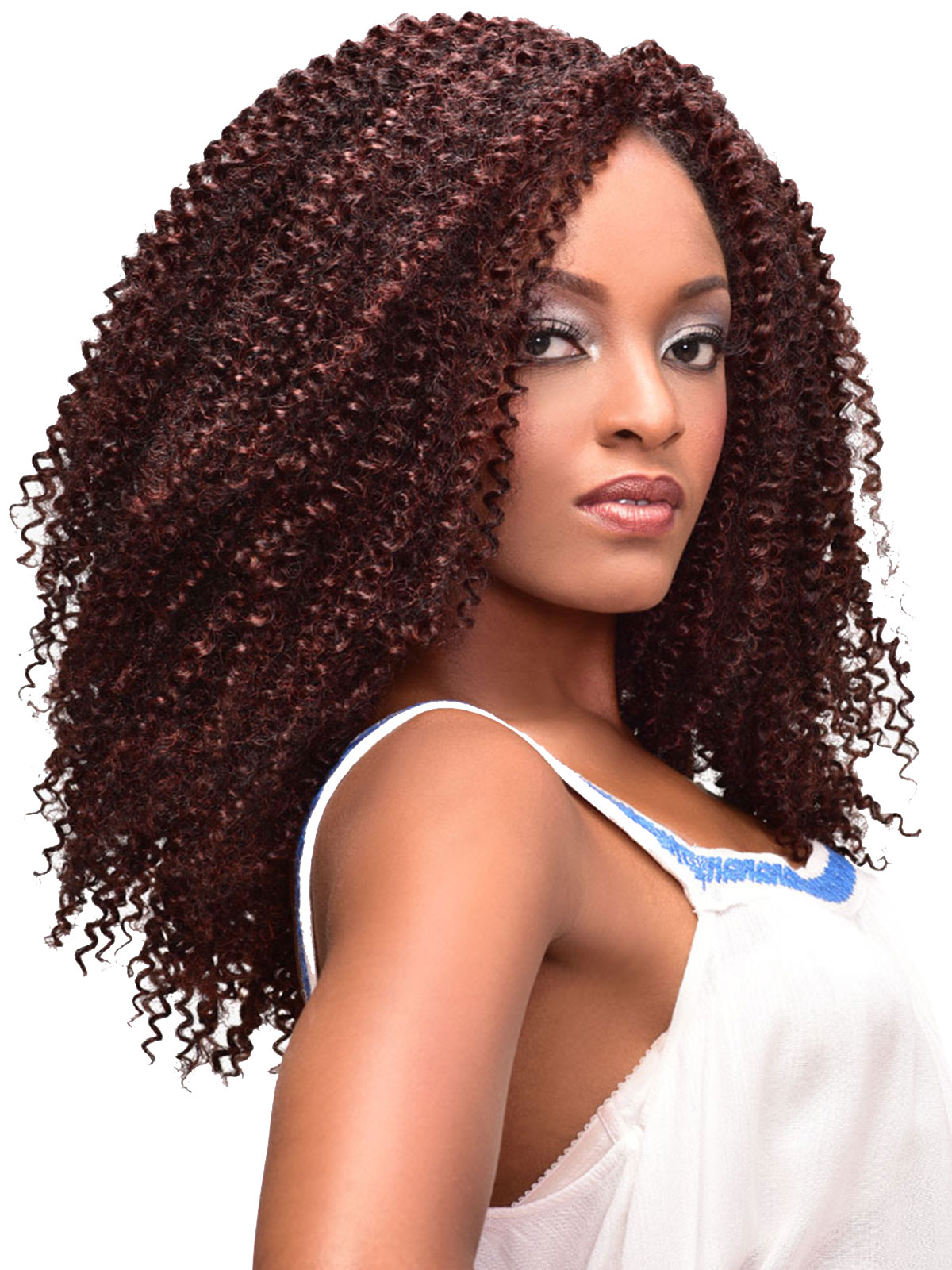 REALISTIC 3XGHANA TWIST SPRINGY JAMAICAN JERRY 14"