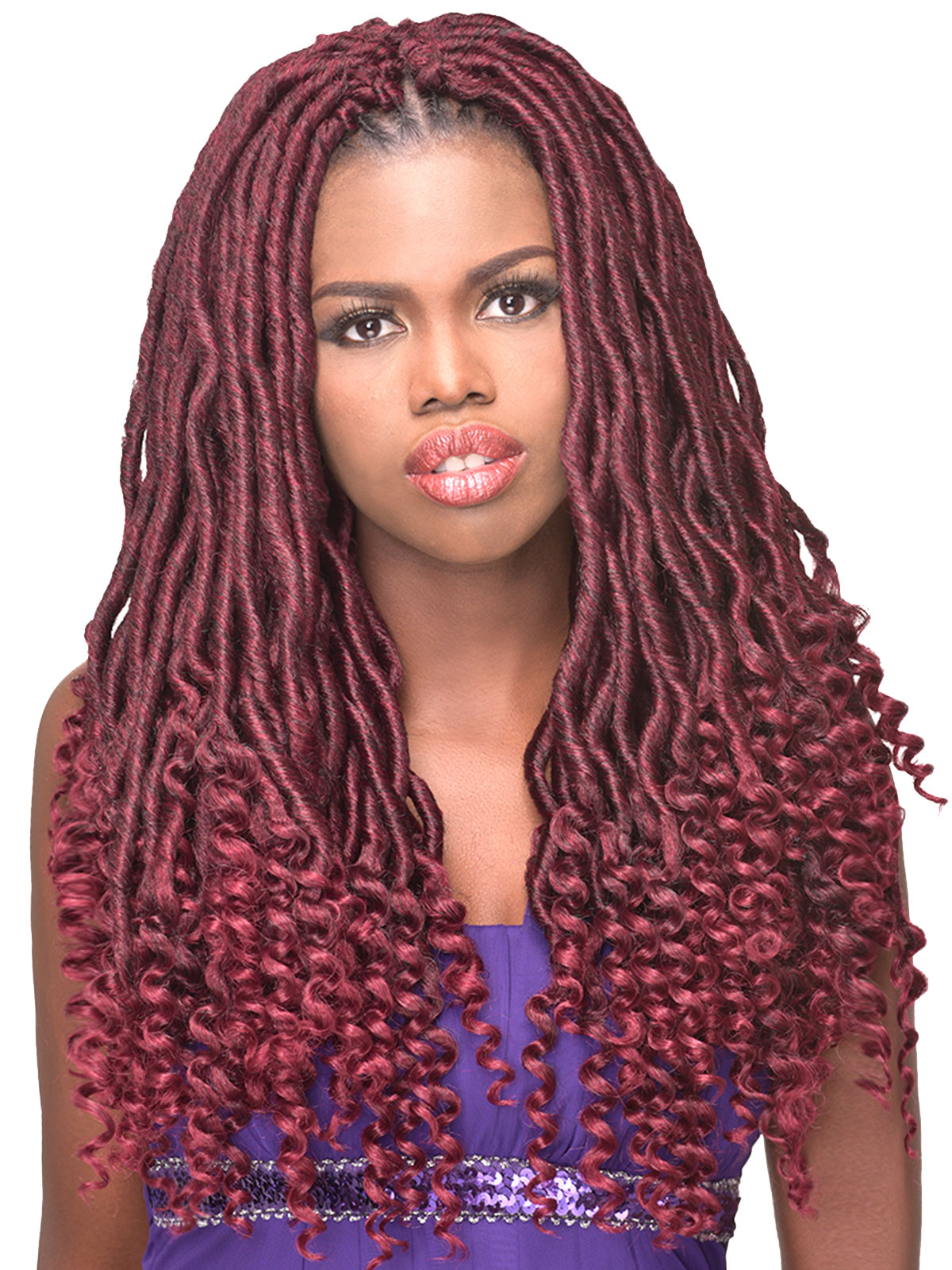 REALISTIC DOUBLE GODDESS LOCS WAVY (LOOP) 18"