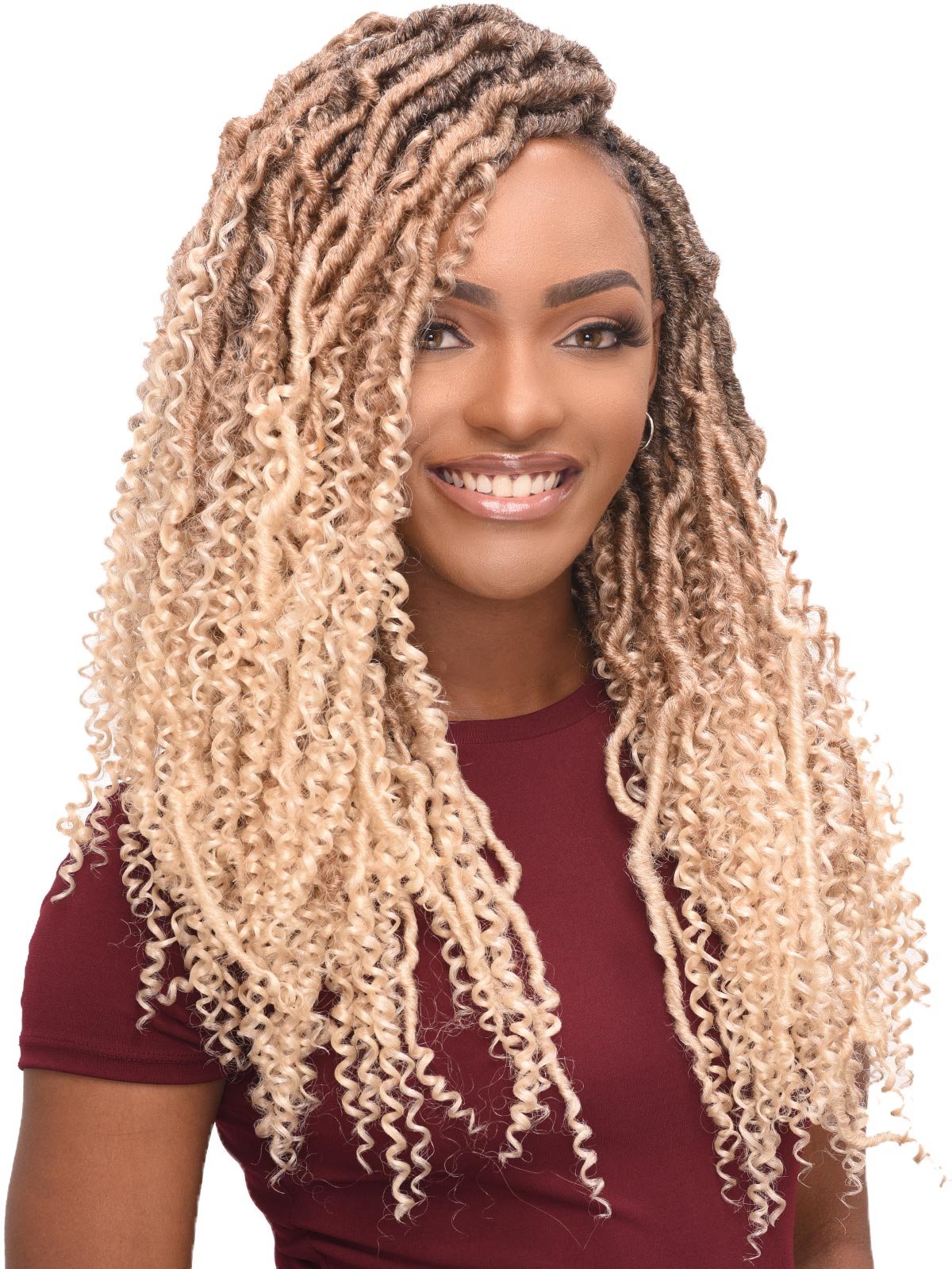 REALISTIC GHANA KNOTLESS PASSION LOCS Water 18"
