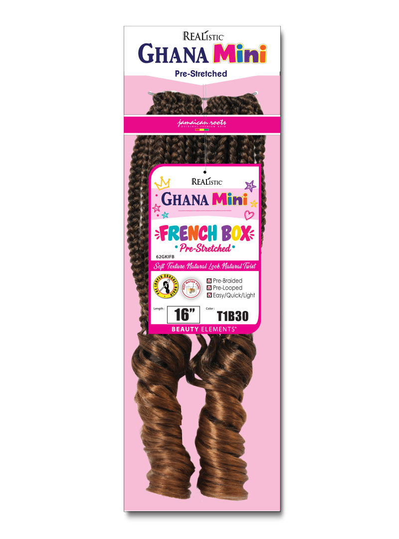 REALISTIC GHANA KIDS FRENCH BOX 16"