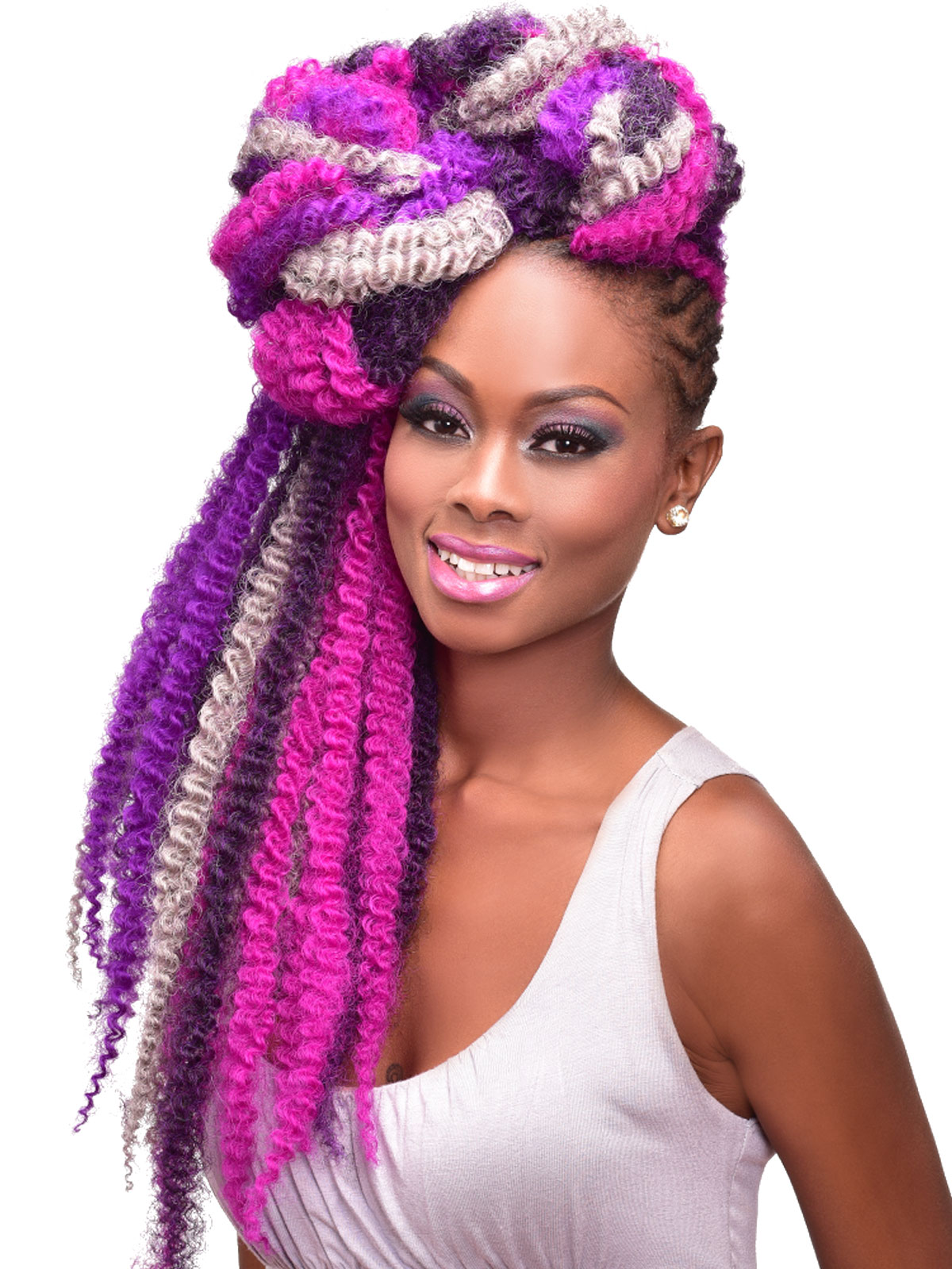 REALISTIC JAMAICAN TWIST BRAID 44"