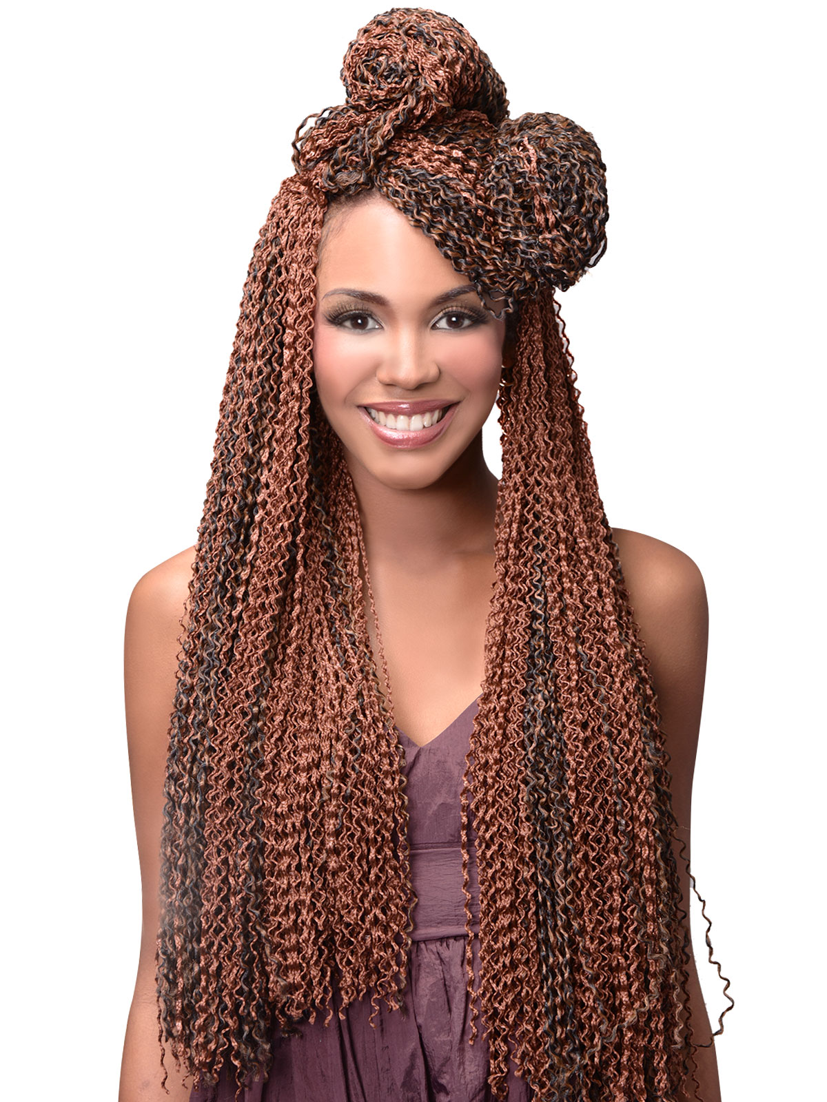 REALISTIC NEW MICRO KNOT S-CURL BRAID