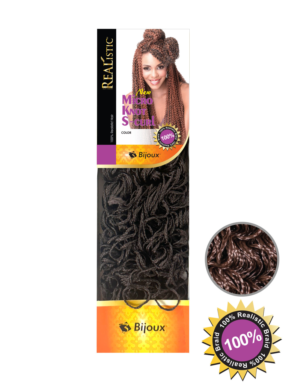 REALISTIC NEW MICRO KNOT S-CURL BRAID