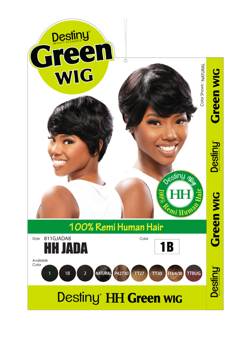DESTINY GREEN WIG HH JADA