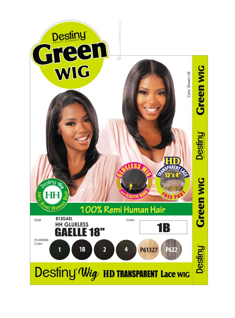 Human Hair GLUELESS GAELLE 18"