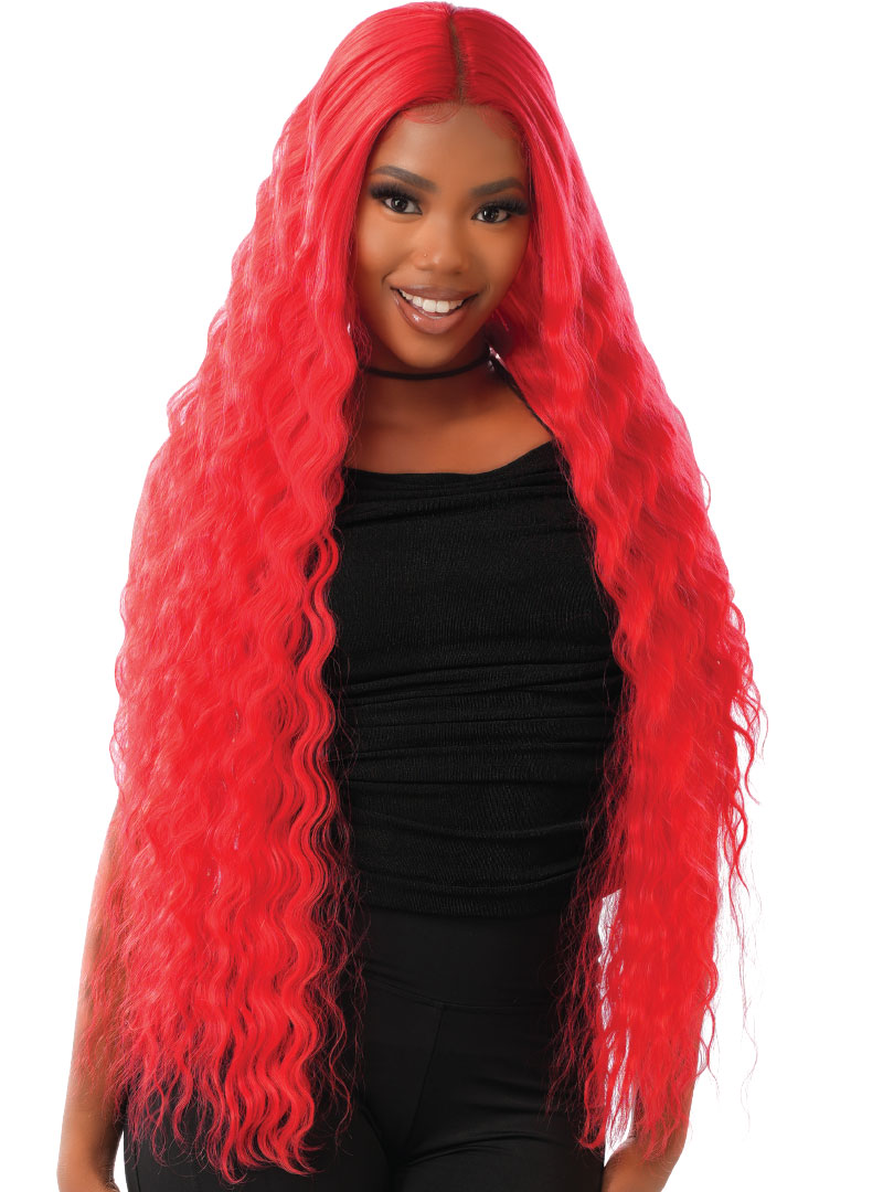 DESTINY GREEN LACE WIG NORKITA (GLUELESS, HD LACE PART, HI HEAT)