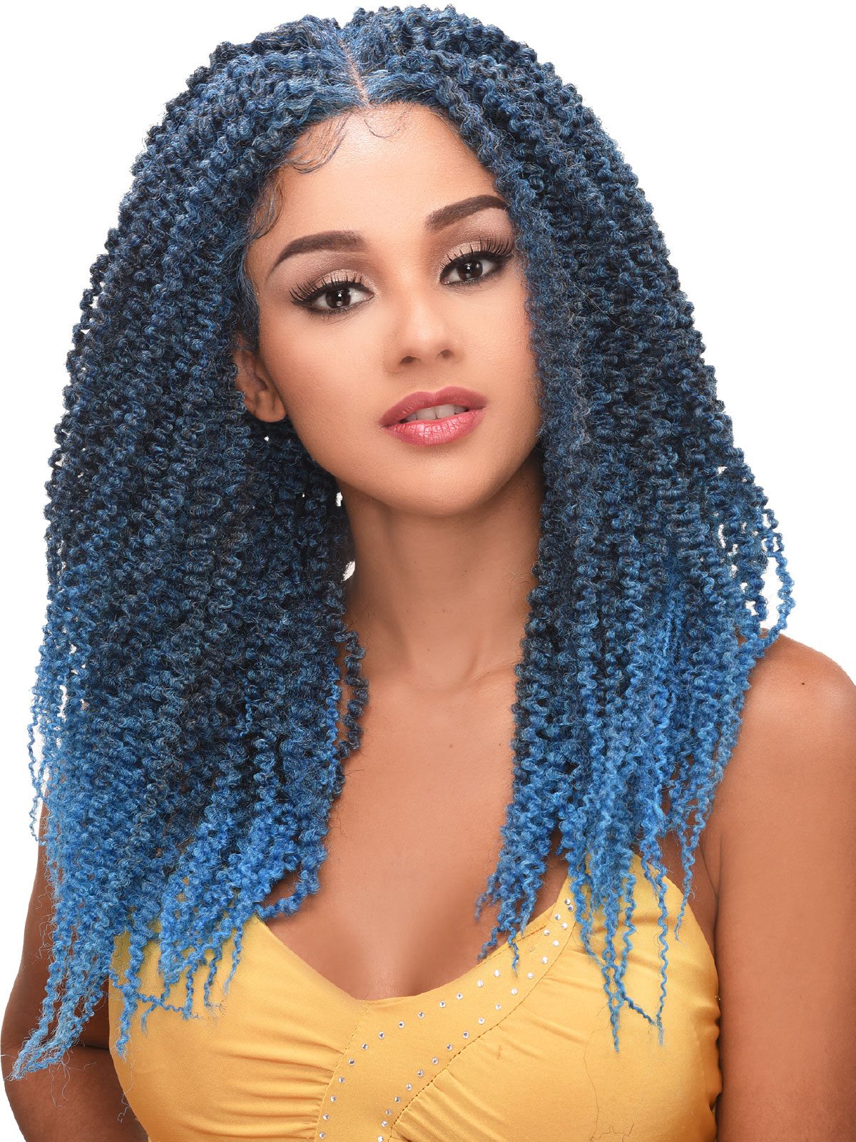DESTINY LACE WIG SPRING TWIST BRAID 24" (4"X4" LACE)