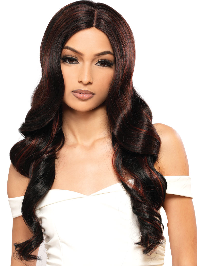 Destiny GREEN WIG - Part Perfect BODY 26" (LACE PART, HI HEAT)