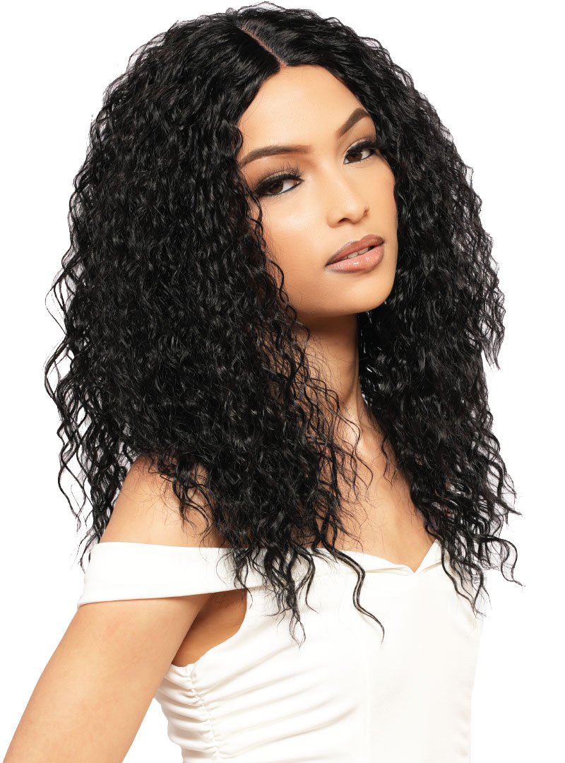 Destiny GREEN WIG- Part Perfect WATER 20" (LACE PART, HI HEAT)
