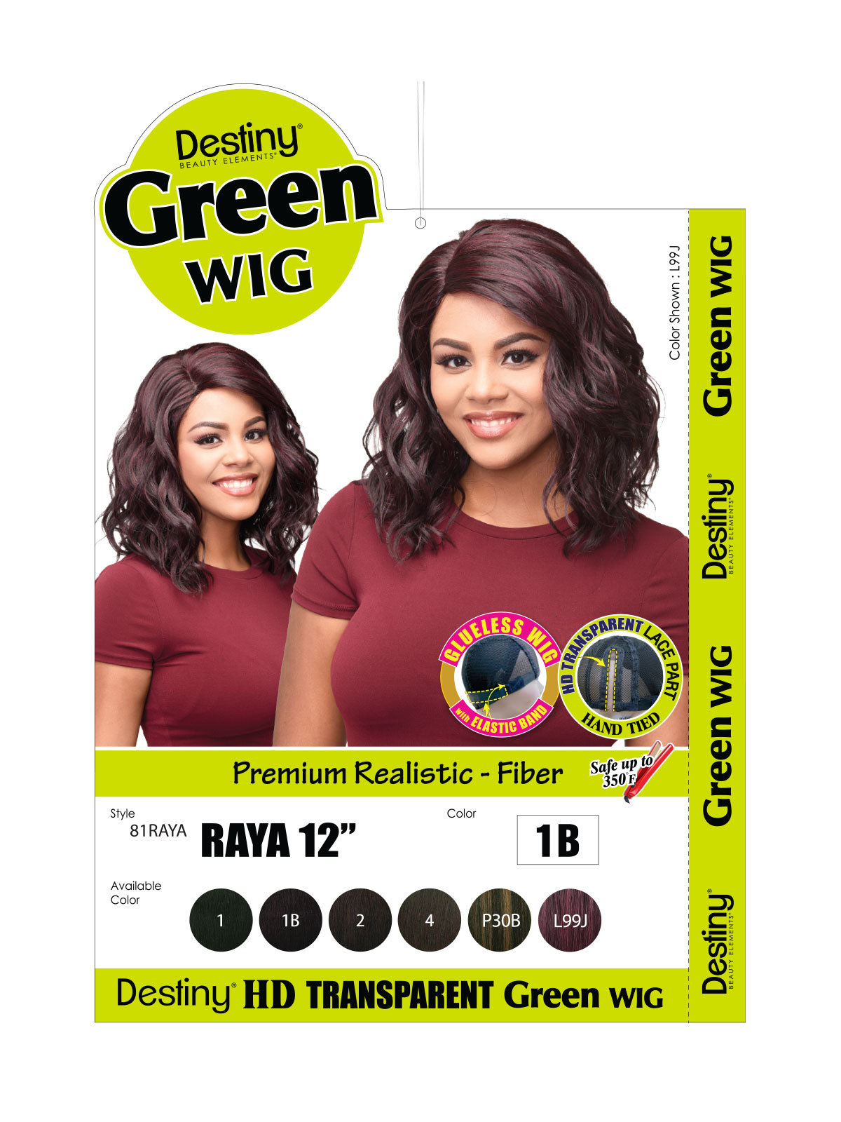 RAYA 12″ - wig