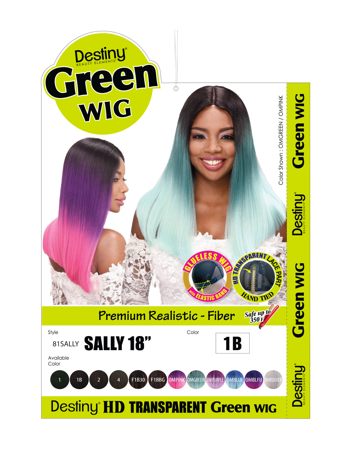 SALLY 18″ - wig