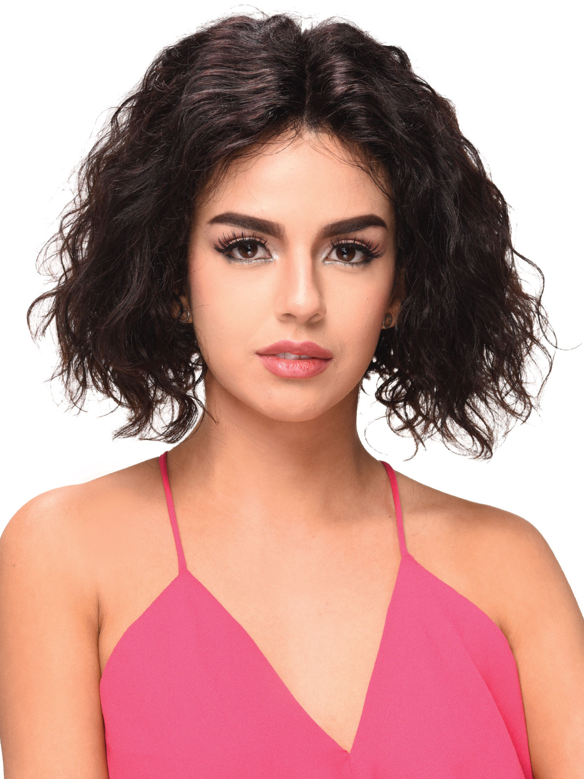 HH BRAZILIAN LACE WIG (DEEP PART) BOB CURL 12"