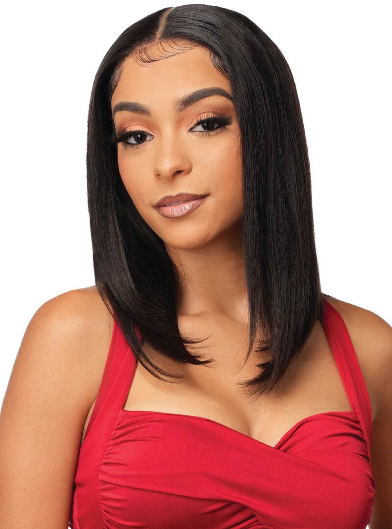 Destiny HH Brazilian LACE Wig (Ear to Ear) SASSY BOB 14"