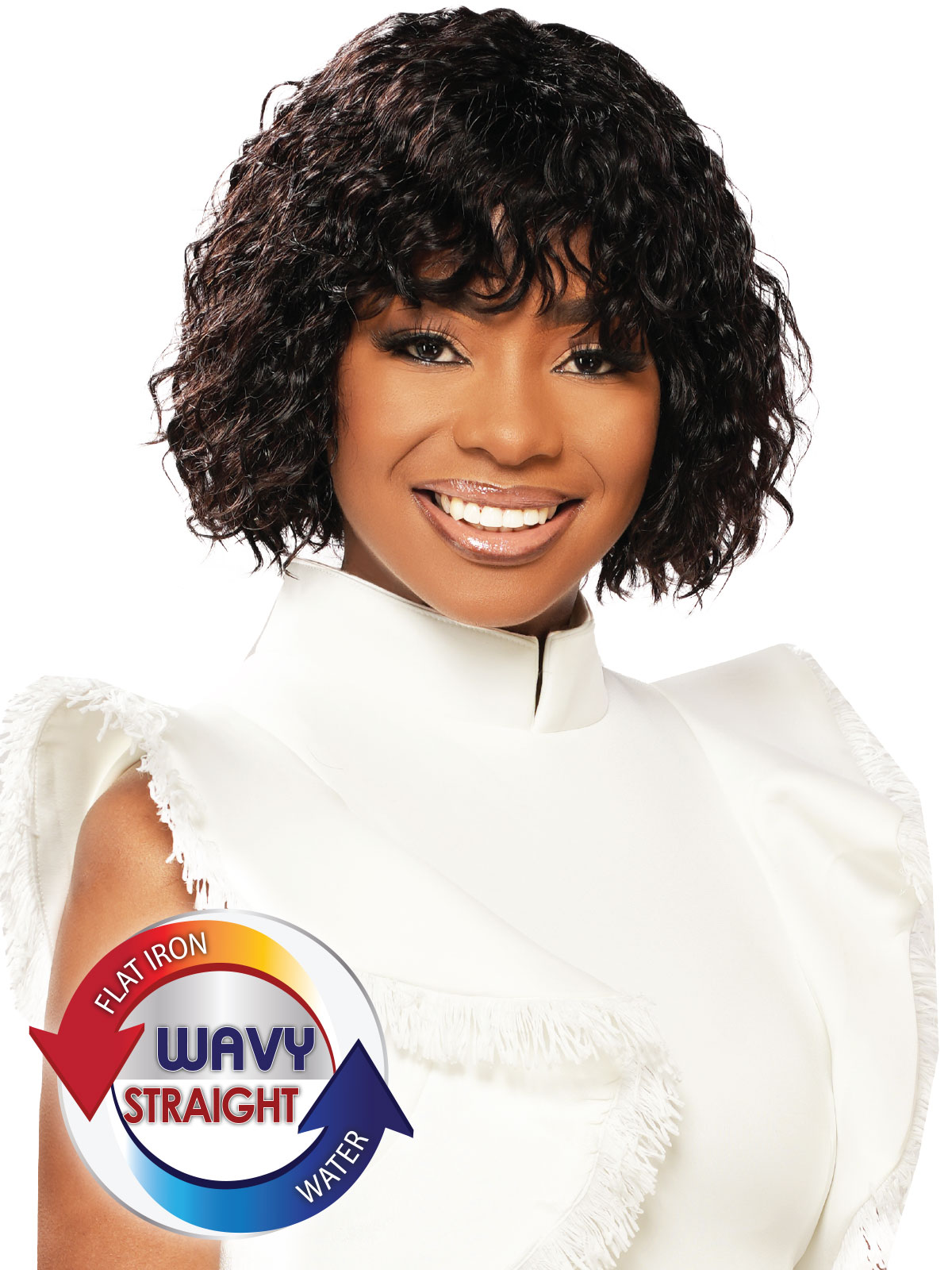 Destiny HH Brazilian W&W Wig WATER BOB 10"