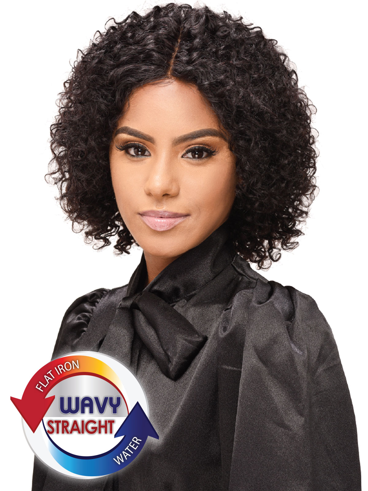 HH Brazilian W&W LACE WIG (WIDE PART) JERRY 12″