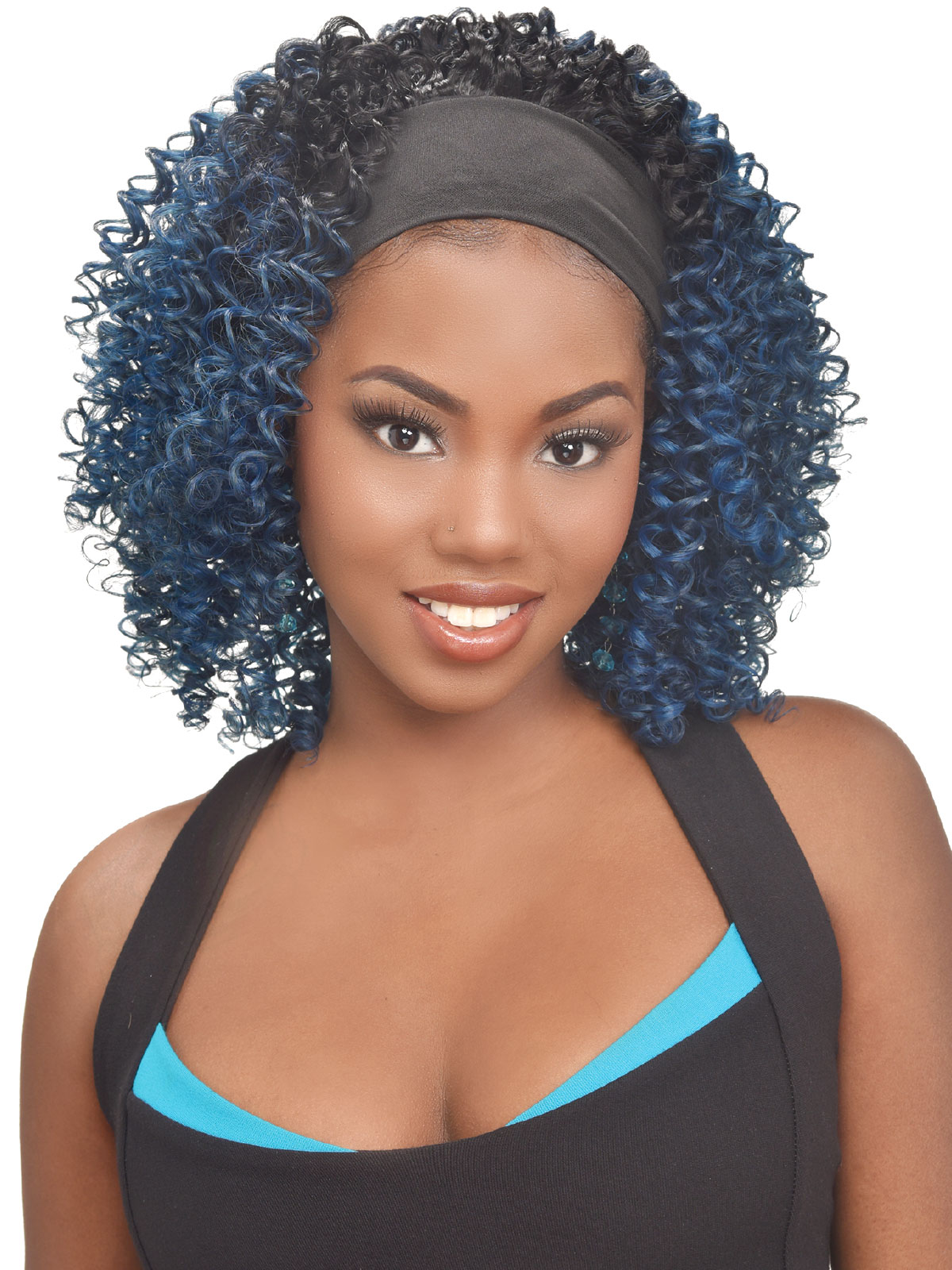 Destiny GrabNGo Wig WATER 12" (HI HEAT, HEADBAND)