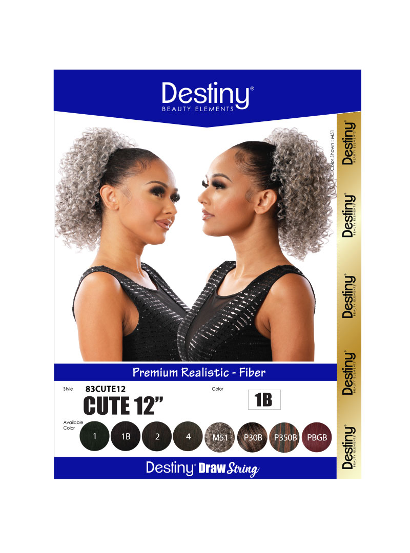 DESTINY DS CUTE 12" - Drawstring Ponytail