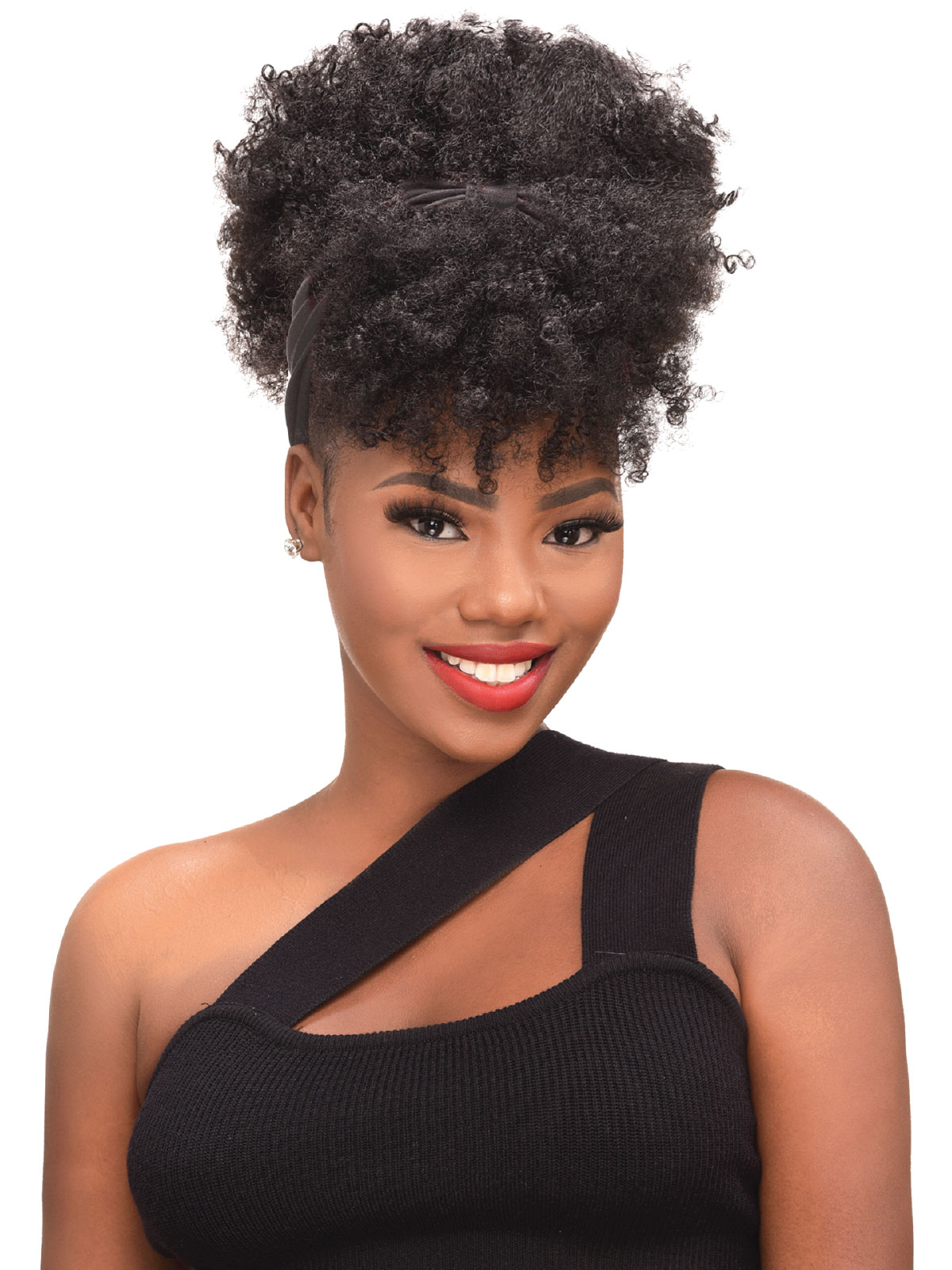 Destiny GrabNGo DS Naturally Curly (Black Headband) 12"