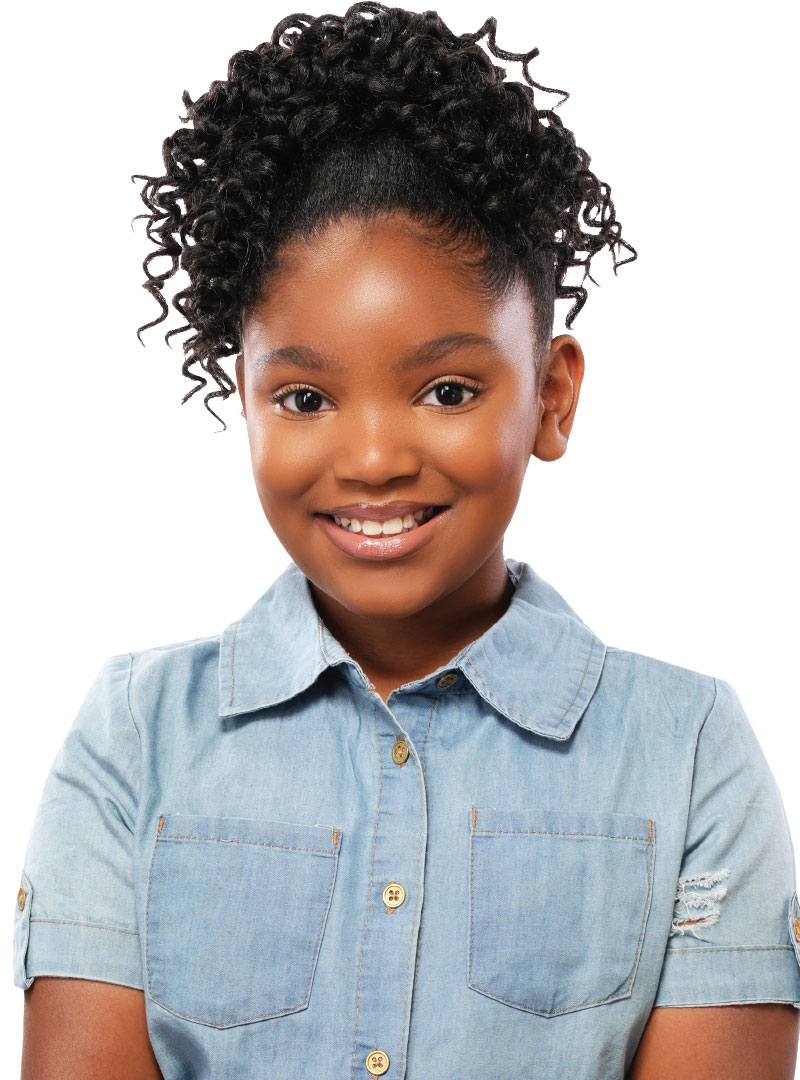 Destiny Kids DS-SPIRAL - drawstring ponytail