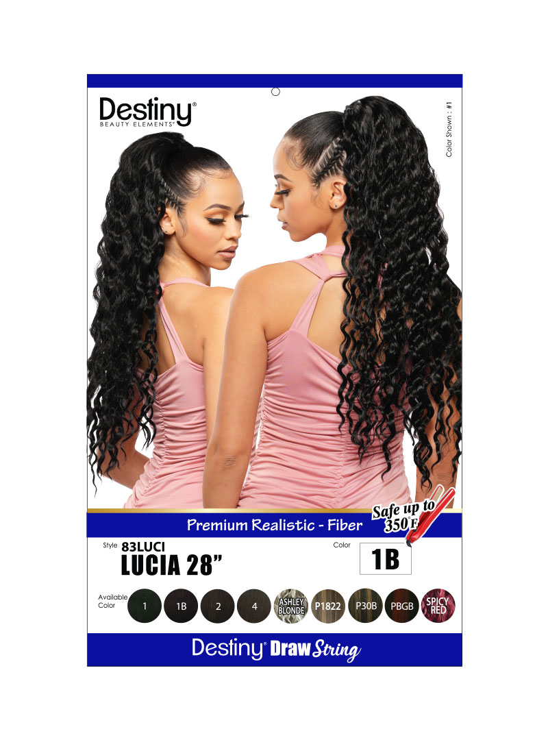 DESTINY DS LUCIA 28" - Drawstring Ponytail