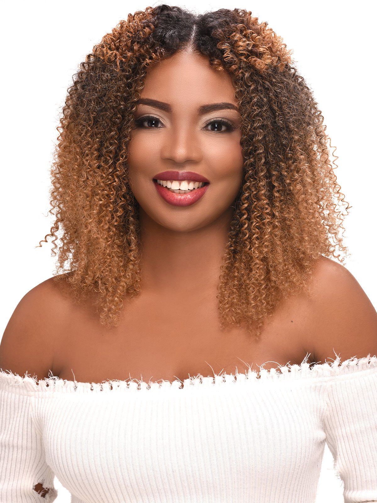 Bijoux HH DOMINICAN HAIR CLIP KINKY CURLY (4B) 10" (9pcs)