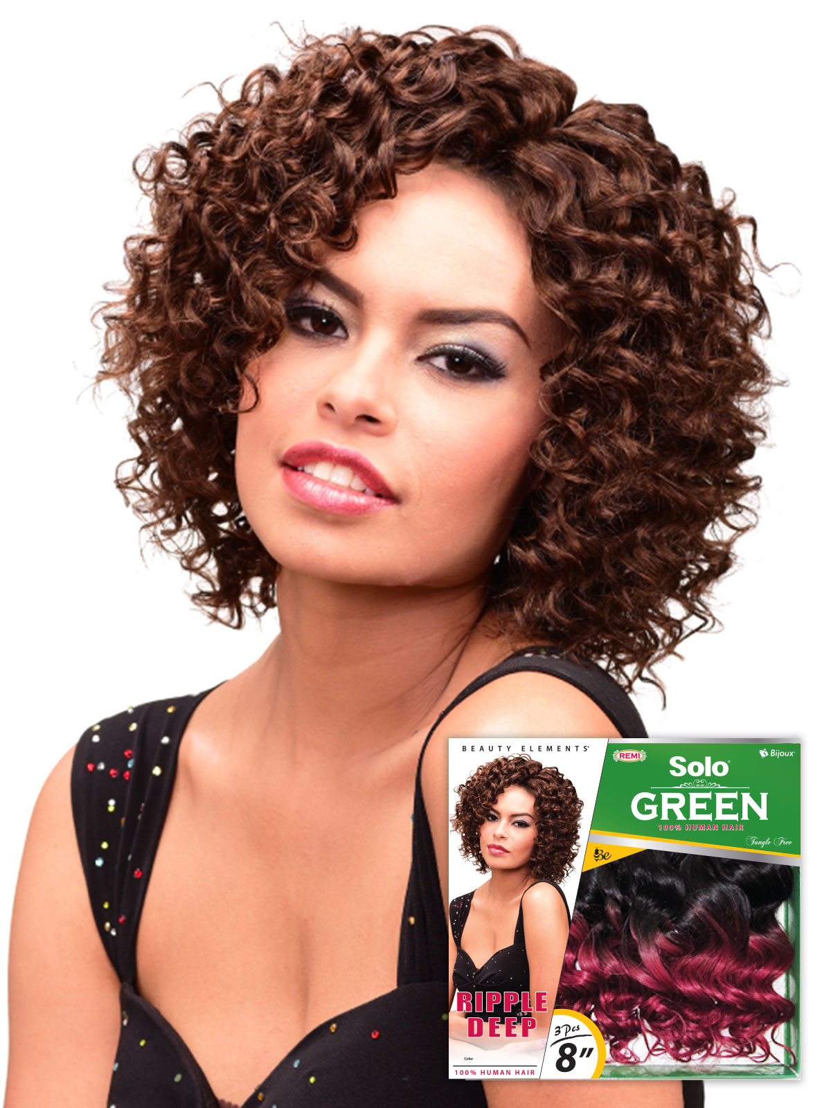 HH SOLO GREEN RIPPLE DEEP 8"