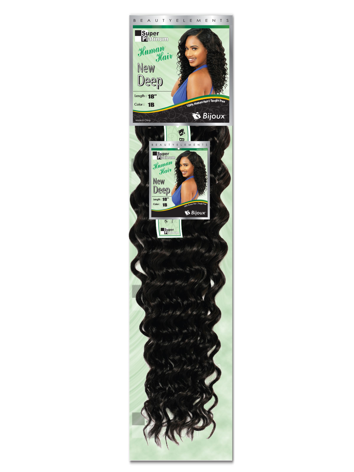 BIJOUX Human Hair NEW DEEP Weave - wefted bulk hair