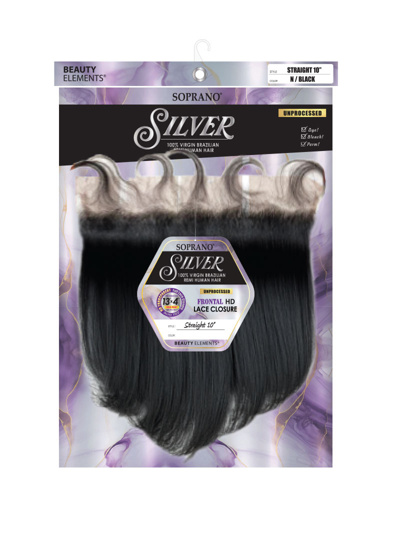 SOPRANO HH SILVER REMI 13X4 (FREE PART) FULL LACE CLOSURE STRAIGHT
