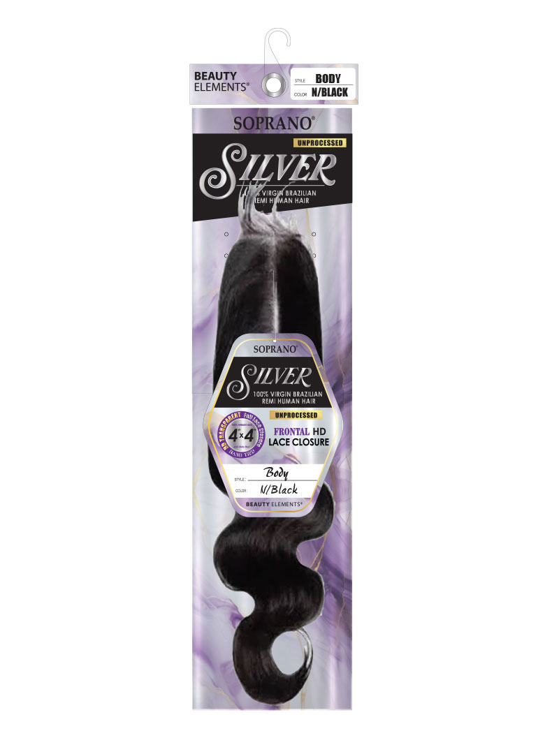 SOPRANO HH SILVER REMI 2X6 FULL LACE CLOSURE BODY