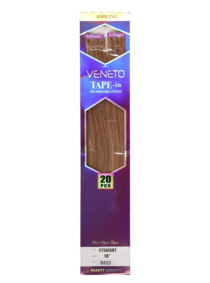 SOPRANO HH VENETO "TAPE IN" STR 18"(20PCS)