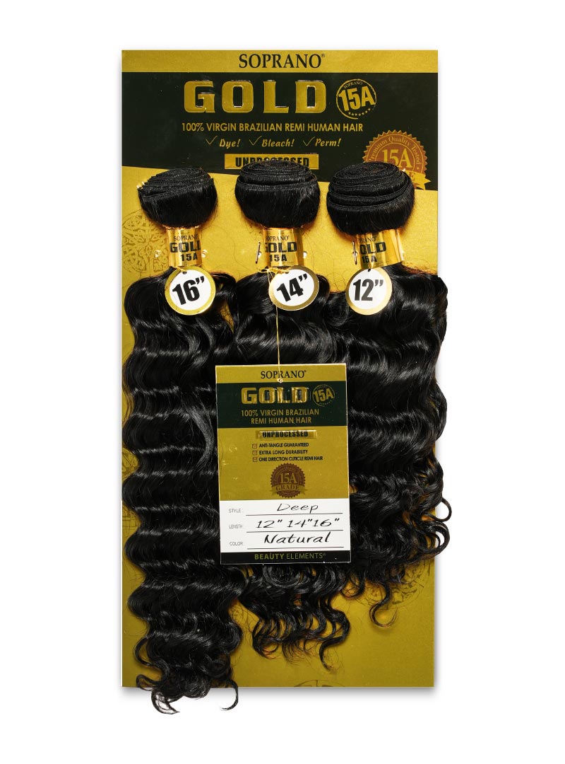 SOPRANO GOLD 15A REMI BUNDLE DEEP (3pcs)