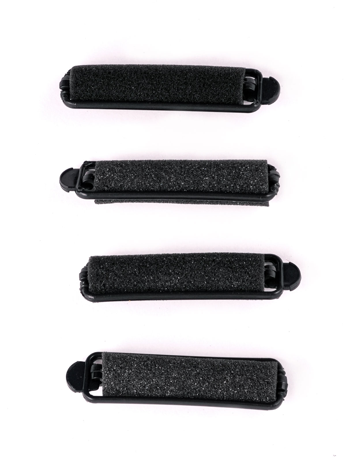 ANNIE #1061 FOAM ROLLERS (BLACK/SMALL) - 6PCS/PK