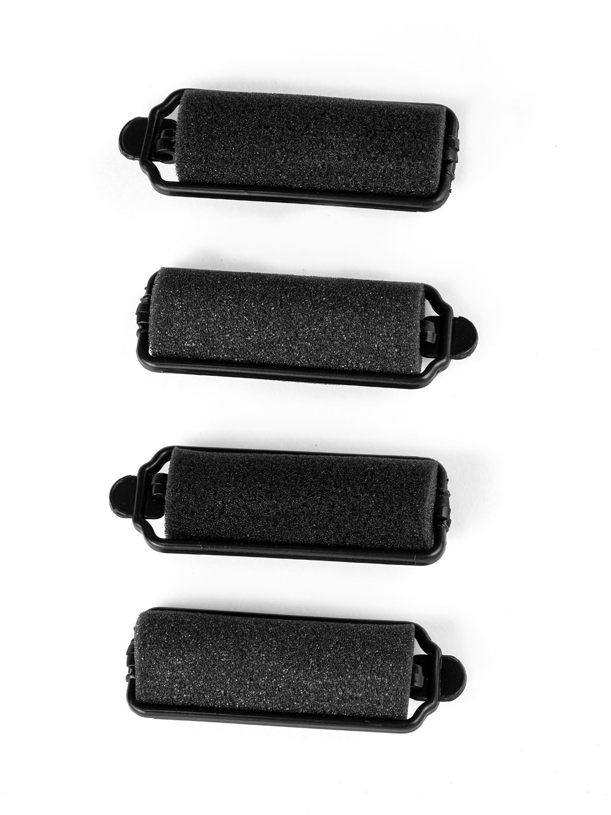 ANNIE #1062 FOAM ROLLERS (BLACK/MEDIUM) - 6PCS/PK