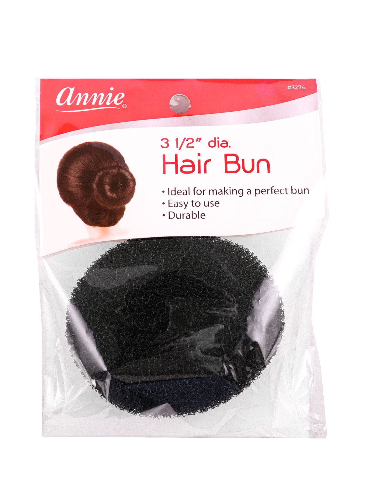 ANNIE #3274 HAIR BUN DONUT TYPE - DZ