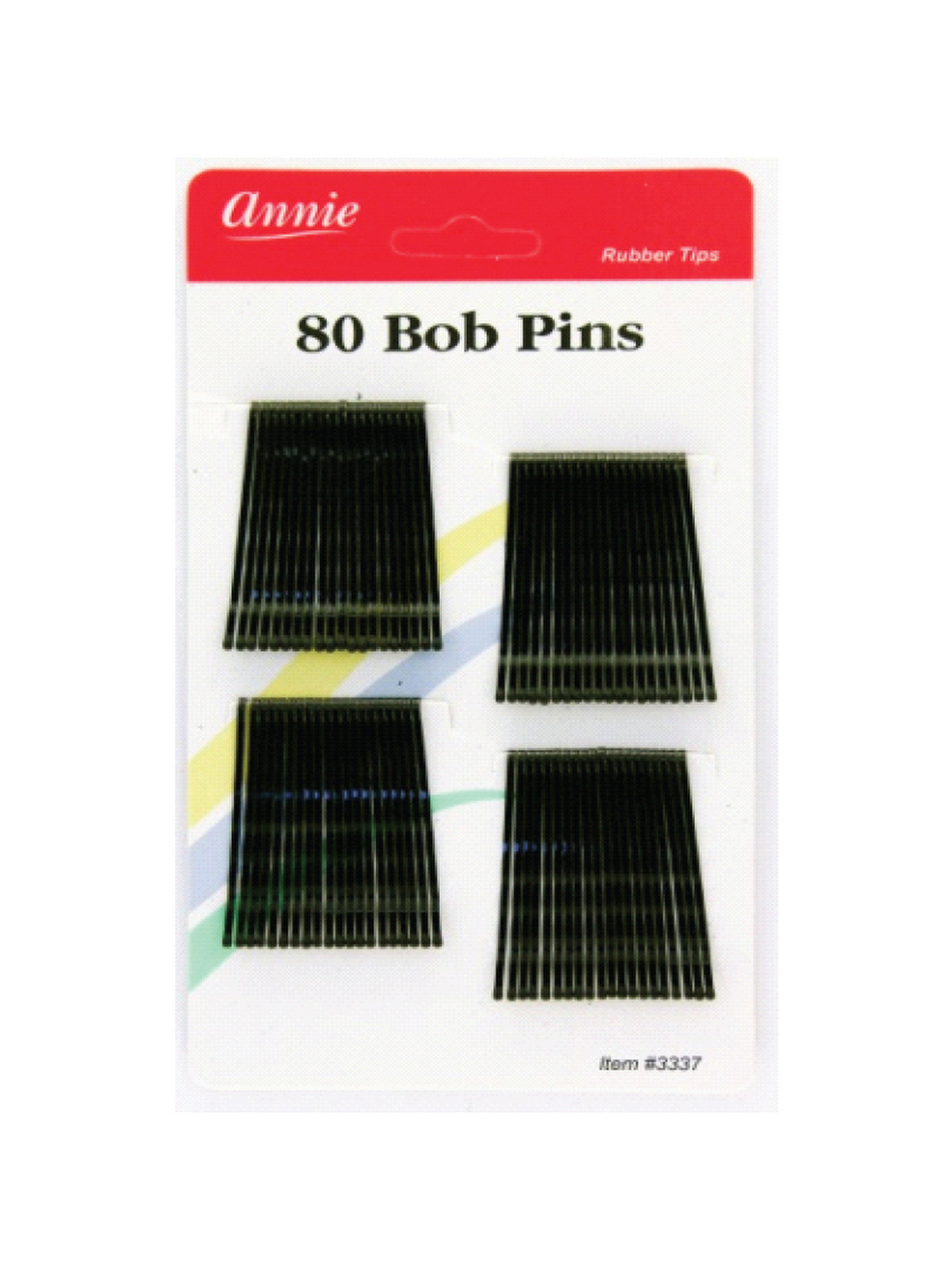 ANNIE #3337 BOB PINS (80CT, 2") - DZ