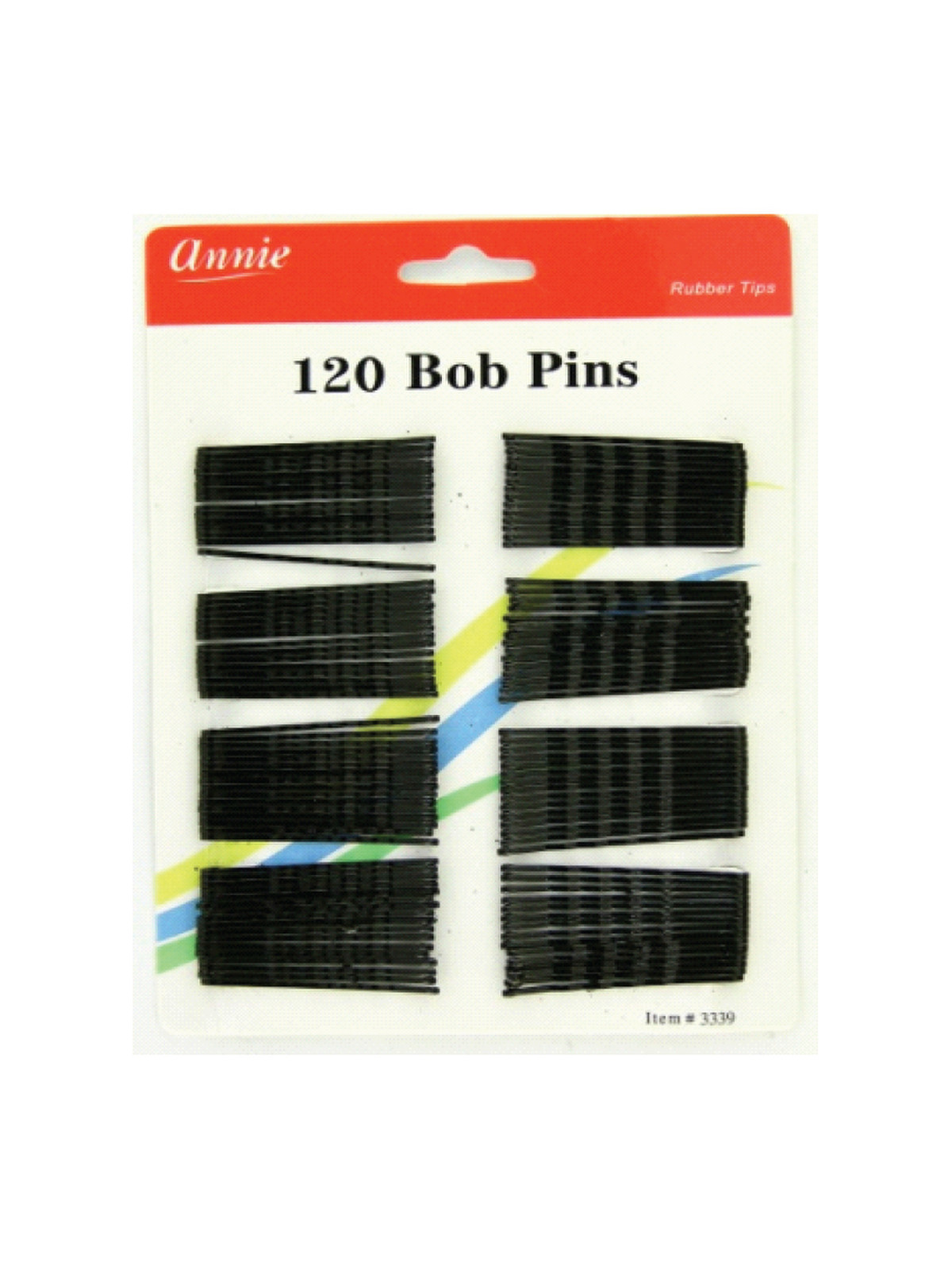 ANNIE #3339 BOB PINS (120CT, 2") - DZ