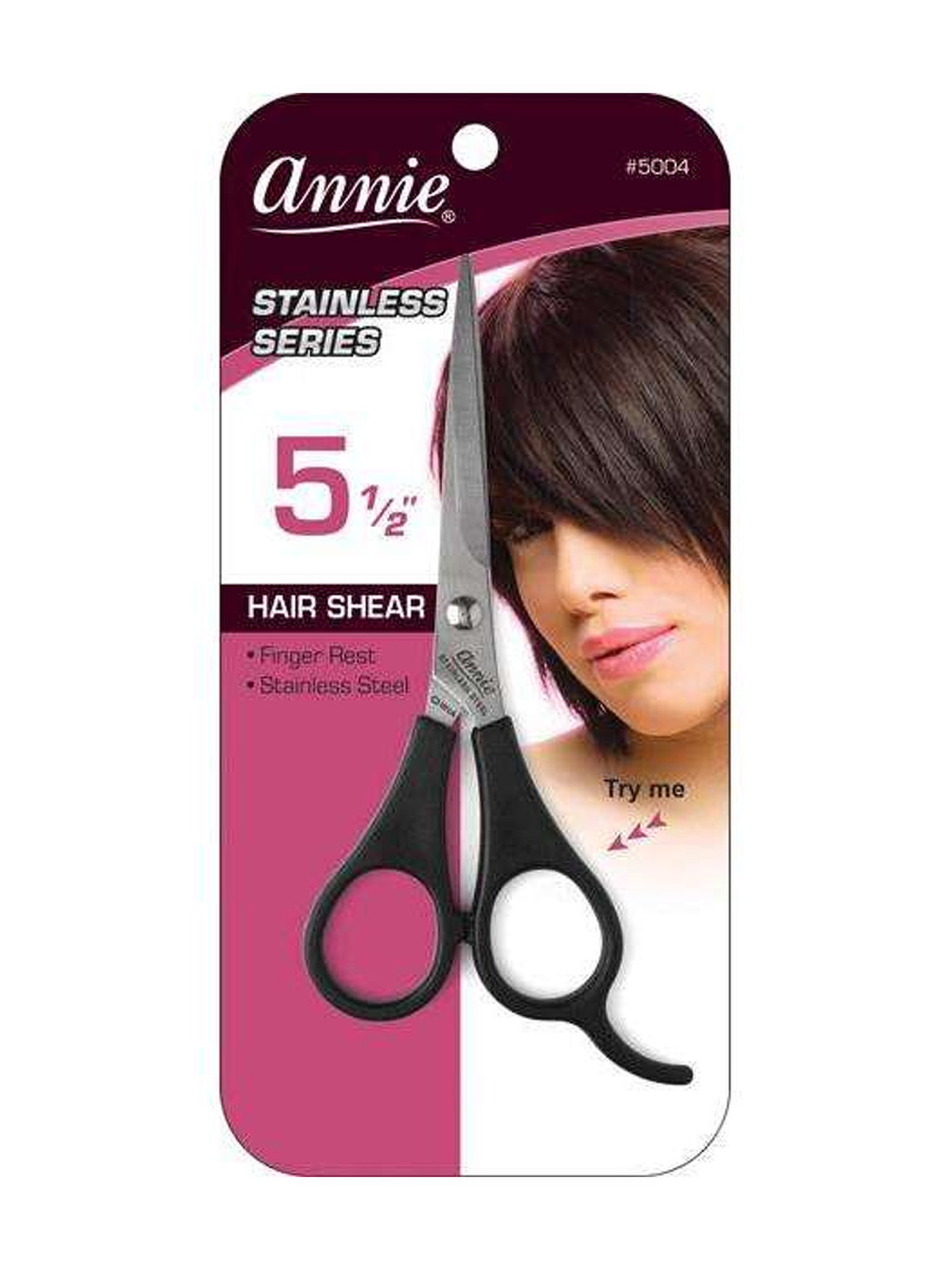 ANNIE #5004 HAIR SCISSORS(5.5") - DZ