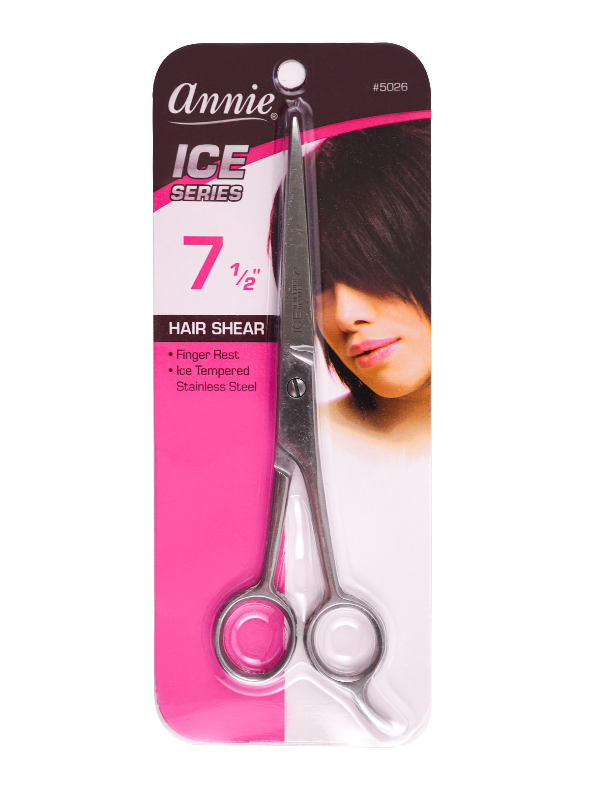 ANNIE #5026 HAIR SCISSORS(7" 6 PCS) - PK