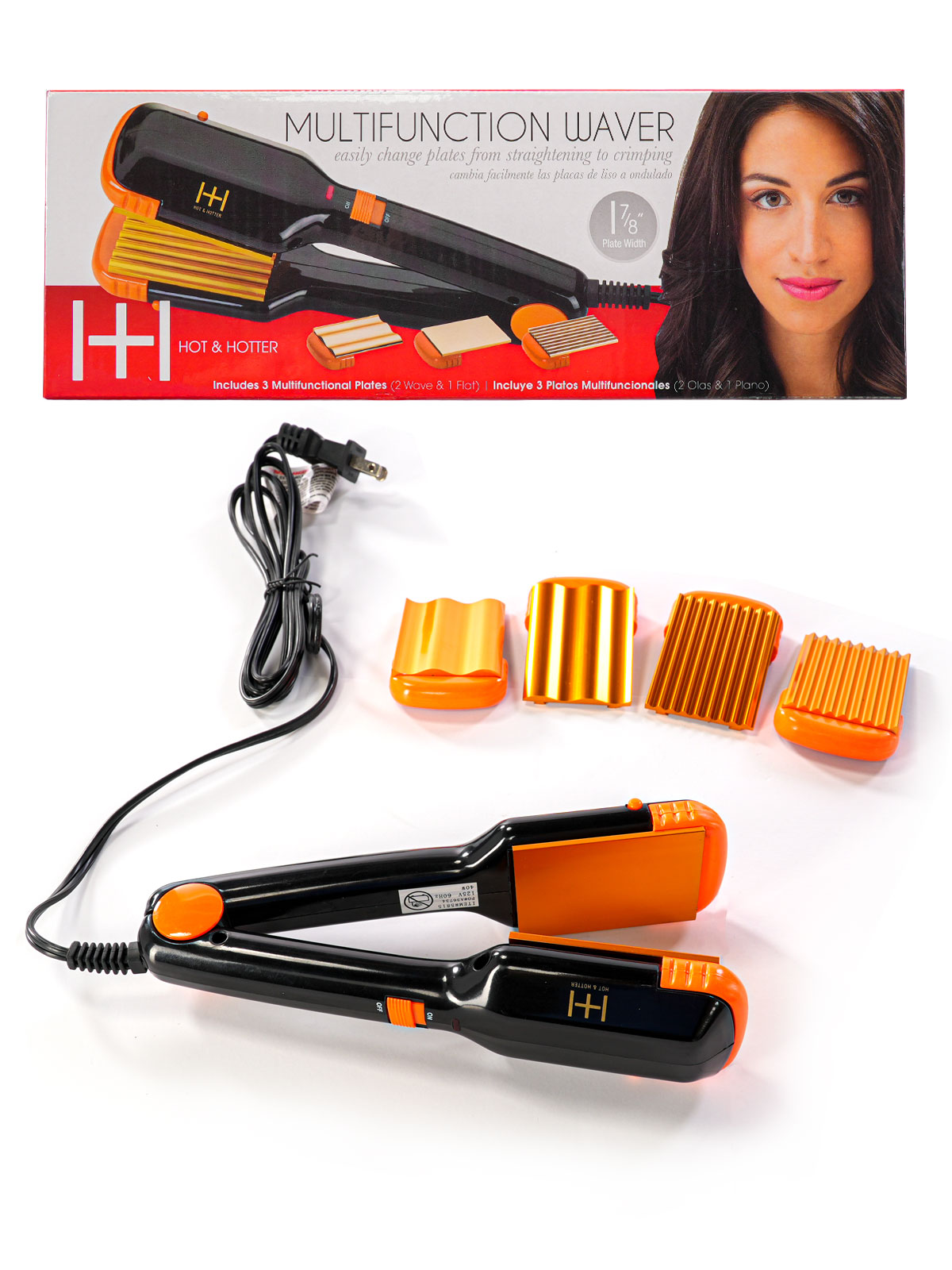 HOT & HOTTER #5815 MULTIFUNCTIONAL WAVE IRON - PC