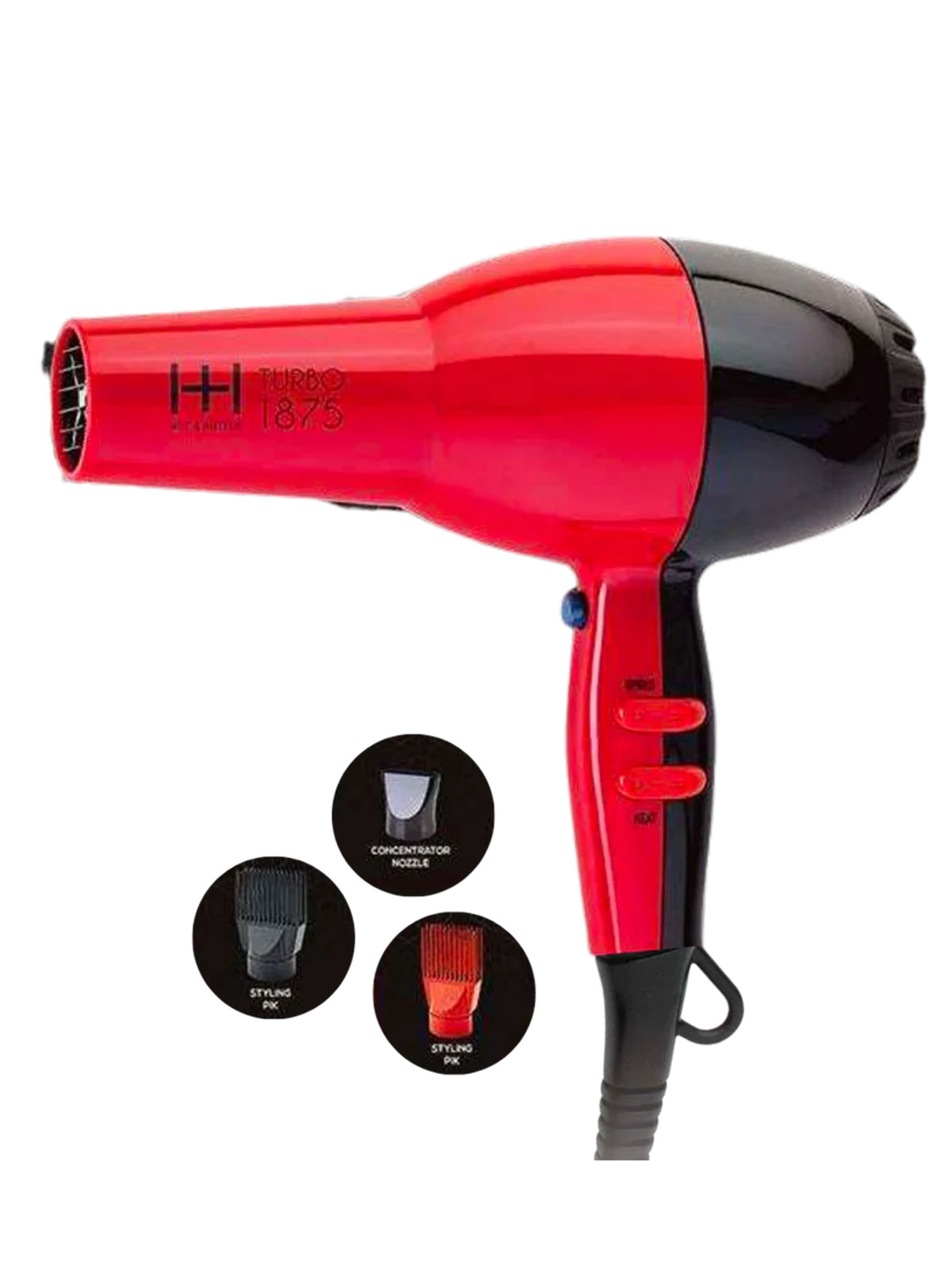 ANNIE #5830 HOT & HOTTER AC HAIR DRYER (12PC/CS) - PC