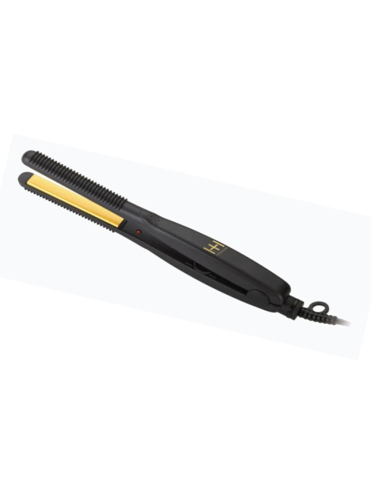 ANNIE #5872 HOT & HOT 1/2" GOLD CERAMIC FLAT IRON - PC