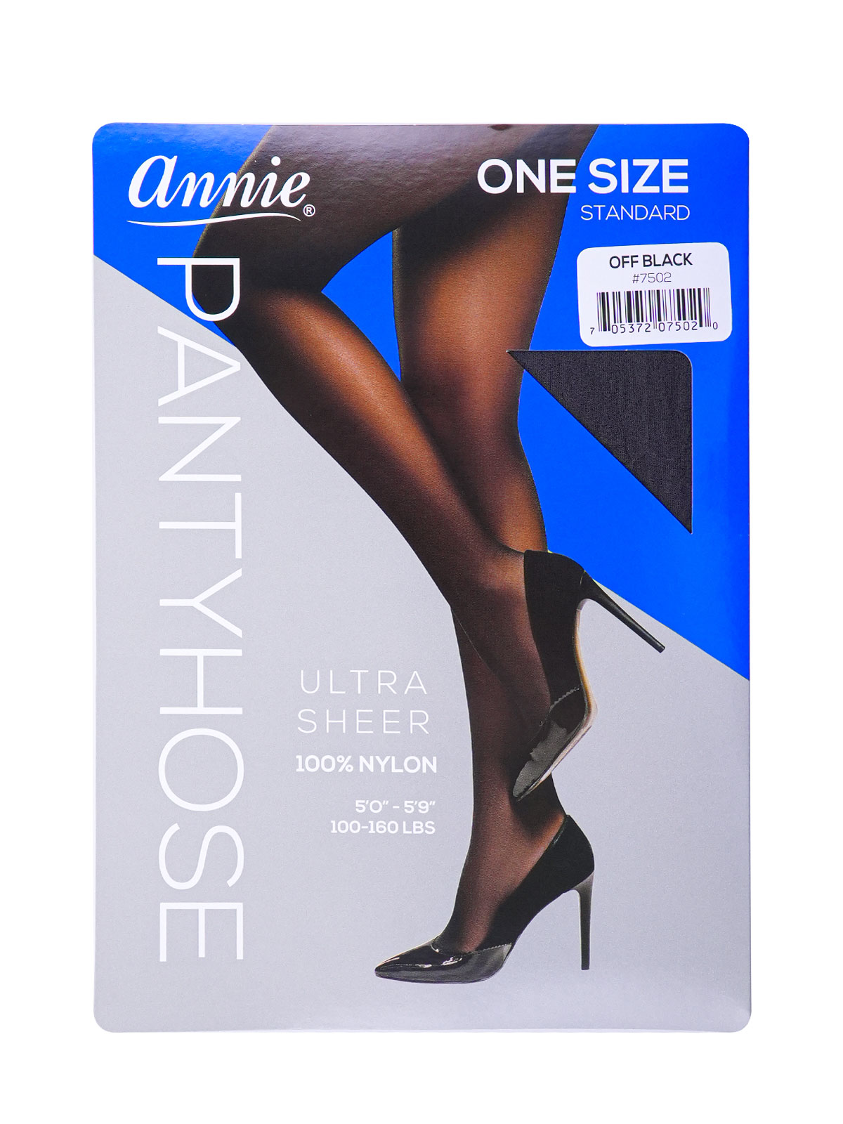 ONE SIZE PANTYHOSE (OFF BLACK: 6PCS/PACK) - PACK