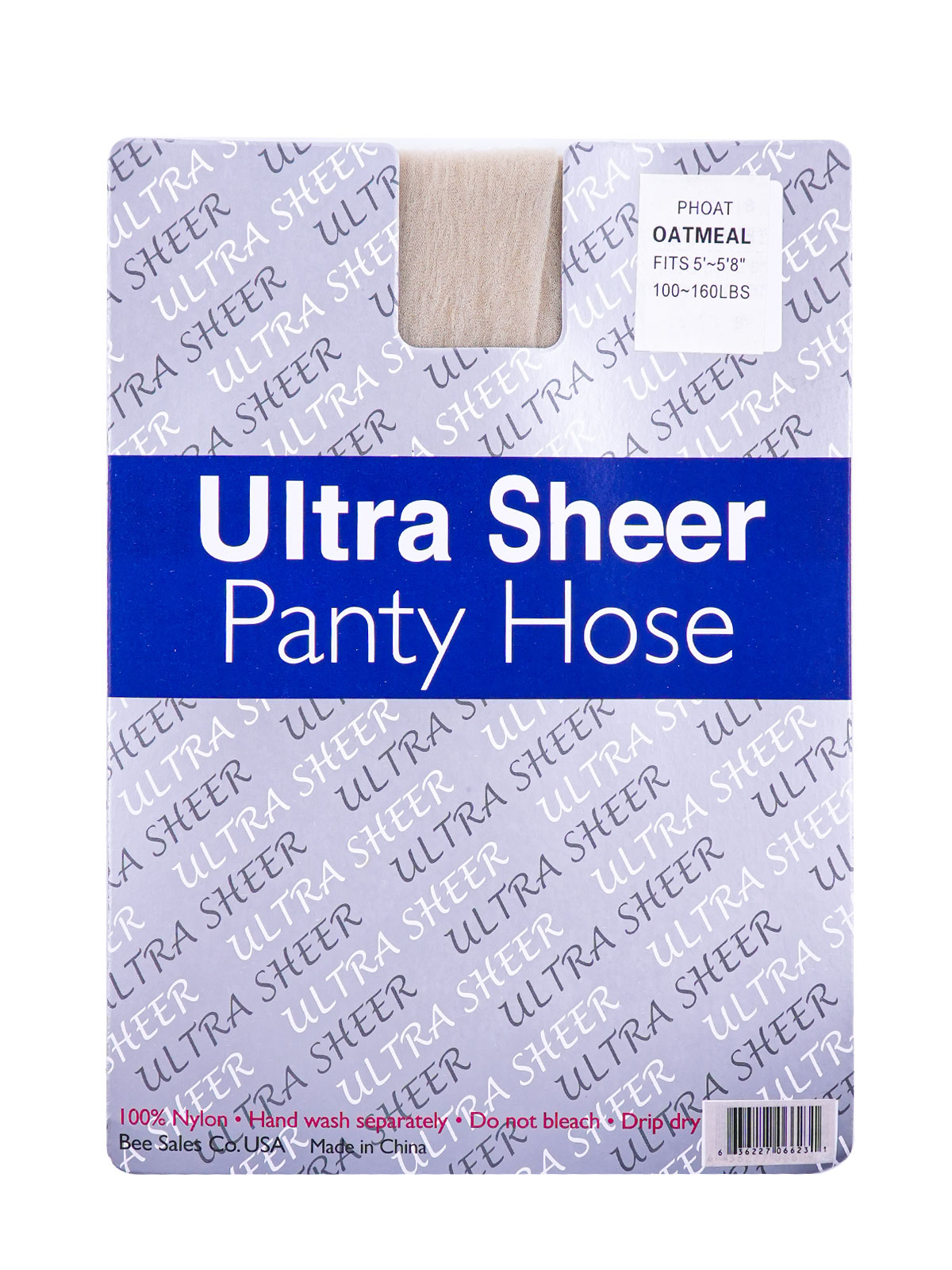 ONE SIZE PANTYHOSE (OATMEAL: 6PCS/PACK) - PACK