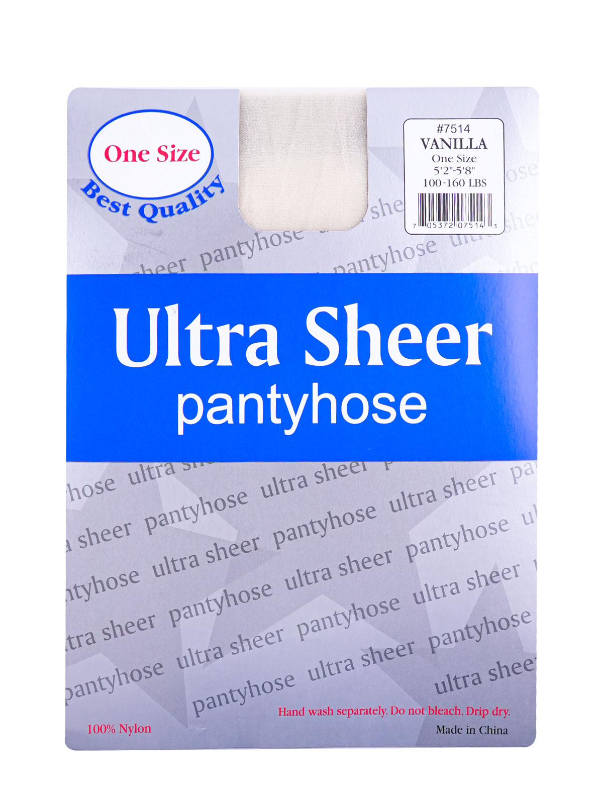 ONE SIZE PANTYHOSE (VANILLA: 6PCS/PACK) - PACK
