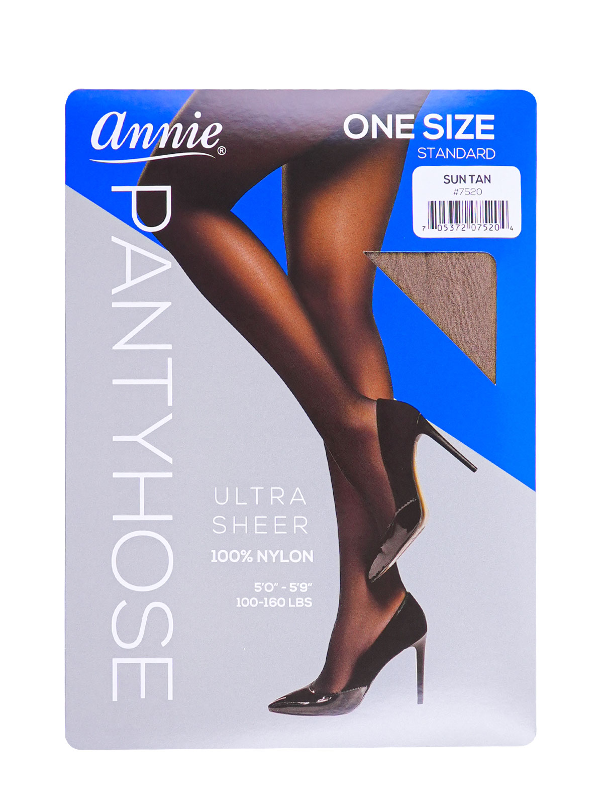 ONE SIZE PANTYHOSE (SUN TAN: 6PCS/PACK) - PACK